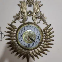 ساعت دیواری برنجی