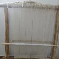 دار قالی همراه با چله کشی نو 6صدتایی|ابزارآلات|شاهینشهر, گزبرخوار|دیوار