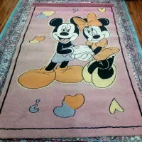 فرش عروسکی چهار متری در حد نو