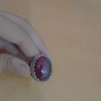 انگشتر نقره نگین دار