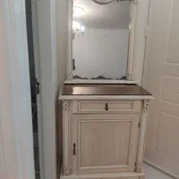 میز تلویزیون همراه با کنسول و آینه