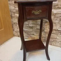 میز تلفن درجه یک کامل چوب