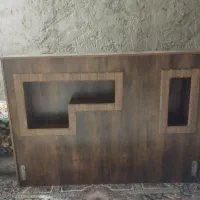 تخت خواب دونفره چوبشم ام دی اف هست اصلی|تخت و سرویس خواب|ایرانشهر, |دیوار