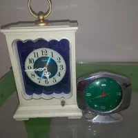 دوعددساعت‌رومیزی‌کوکی‌زنگدار..