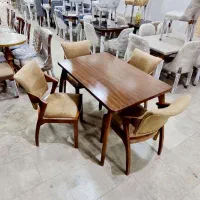 غذا خوری  ۶  و۴ نفره رنگ بندی*  اقساط با چک *