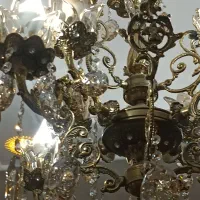 لوستر 4 شاخه|لوستر و چراغ آویز|بهارستان, |دیوار