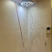 لوستر آویز بلند باکریستال اصل|لوستر و چراغ آویز|تهران, افسریه جنوبی|دیوار