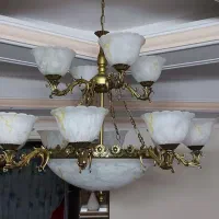 لوستر ۱۲ شاخه آنتیک