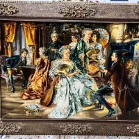 تابلو فرش دستبافت تبریز