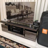 میز تلویزیون چوبی