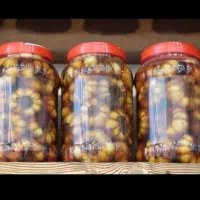 سیر ترشی هفت ساله نجوشیده و بدون کارامل