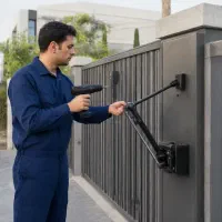 استخدام نصاب جک بازویی درب پارکینگ