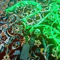 ال ای دی شلنگی کنترلی|ریسه و چراغ تزئینی|قم, چهل درخت‎|دیوار