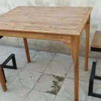 فروش ۲عدد میز چوب روس
