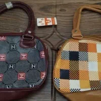 دو عدد کیفِ دستیِ کوچک خارجی|کیف، کفش، کمربند|رشت, حمیدیان|دیوار