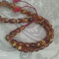 تسبیح کهربا بالتیک زردویی کهنه