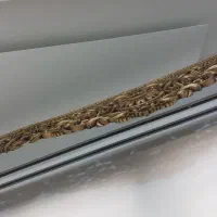 کتیبه با میل پرده