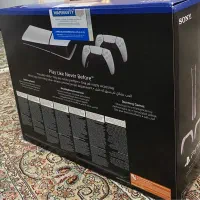 PS5slim یک ترا دو دسته ی  اورجینال ریجن  اروپا|کنسول، بازی ویدئویی و آنلاین|ساری, |دیوار