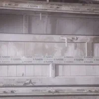 دو درب پی وی سی دست دوم|مصالح و تجهیزات ساختمان|باسمنج, |دیوار