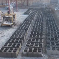 دستگاه بلوک 4تایی تک موتوره ویبره دار