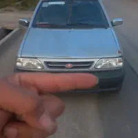 پراید نقره ای مدل ۸۸