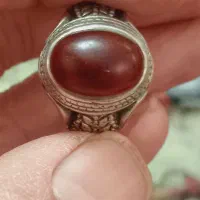انگشتر دست ساز تراش قطعی ثبتی یمن کهنه