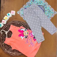 ست دو تکه تاپ و لگ طرح مینی موس