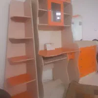 میز آرایشی و کتابخانه و دکور