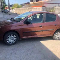 ۲۰۶ تیپ ۲ رنگ مسی|خودرو سواری و وانت|رشت, هلال احمر|دیوار