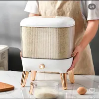 جا برنجی و جا حبوبات|ظروف نگهدارنده، پلاستیکی، یک‌بارمصرف|بندرعباس, |دیوار