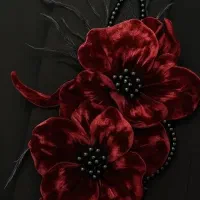 انجام جواهردوزی روی لباس