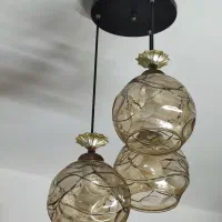 لوستر سه تایی آشپزخانه درحد نو قیمت 45000|لوستر و چراغ آویز|زنجان, |دیوار