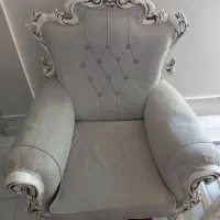 مبل سلطنتی کرم رنگ|مبلمان خانگی و میز عسلی|اندیشه, اندیشه فاز ۳|دیوار