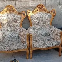 مبل سلطنتی نه ۹ نفره|مبلمان خانگی و میز عسلی|شهریار, |دیوار