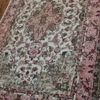 عروسک فرش قالیچه ۱۵۰×۱۰۰ ستاره کویر یزد ۱۵۰۰ تراکم