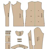 الگو مانتو و کت