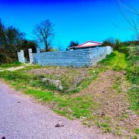 زمین مسکونی 300متر با پروانه ساخت /جاده زیباکنار