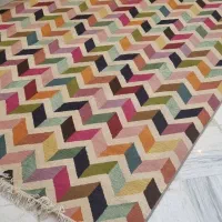 گلیم فرش ۶ متری پرز بلند پاتریس