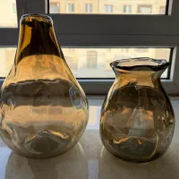 گلدان شیشه ای دکوری