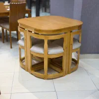 میزوصندلی کم حجم کد ۶۶۷۸ ( کاواک )|میز و صندلی غذاخوری|تبریز, |دیوار