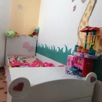 کمد و تخت کودک ،نوجوان همراه تشک نو نو و یک گهواره|تخت و صندلی بچه|پاکدشت, پاکدشت (مامازند)|دیوار