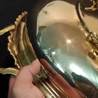 سوپ خوری برنجی قدیمی|کلکسیون اشیاء عتیقه|تهران, فردوس|دیوار