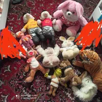 عروسک سالم همگی باهم نهصد هزار تومان