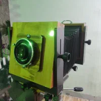 لنز و فانوس و سه پایه  کلسیونی