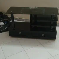 میز تلویزیون شیشه ای