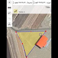 زمین مسکونی نهاوند روستای میان آبه داری چاه آب