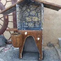 طرح چوب و سنگ|خدمات پیشه و مهارت|امیدیه, |دیوار