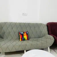 مبل قایقی طوسی