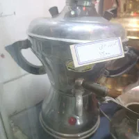 سماور برقی برنجی 1لیتری قدیمی