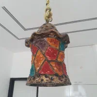 لوستر اتاق کودک مدل خانه قارچی